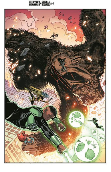 JUSTICE LEAGUE VS GODZILLA VS KONG #6 PRE-ORDER