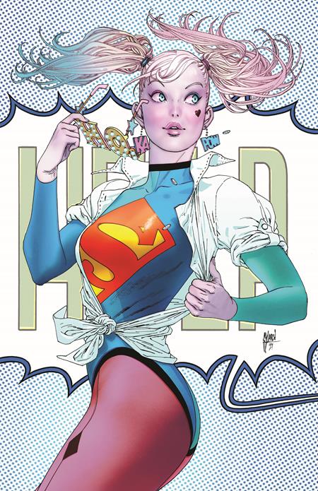 HARLEY QUINN #51 CVR D GUILLEM MARCH SUPERSMASH-UP CARD STOCK VAR