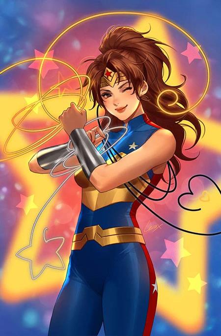 TRINITY DAUGHTER OF WONDER WOMAN #1 CVR E LESLEY LEIRIX LI FOIL VARIANT