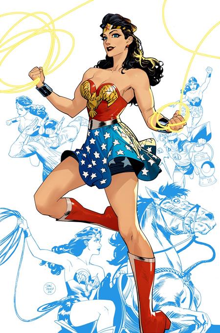 NEW HISTORY OF THE DC UNIVERSE #1 CVR B DAN MORA VARIANT