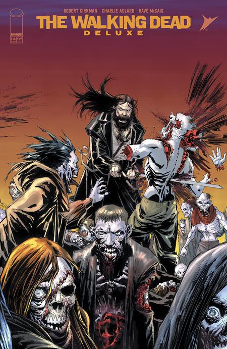 WALKING DEAD DELUXE #114 CVR C WHILCE PORTACIO & ALEX SINCLAIR CONNECTING VARIANT