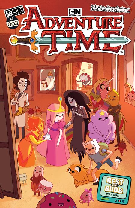 ADVENTURE TIME (2025) #3 CVR B JORGE MONLONGO VARIANT