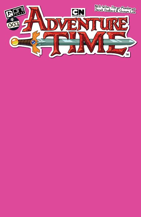 ADVENTURE TIME (2025) #3 CVR C PRINCESS BUBBLEGUM PINK SKETCH VARIANTIANT