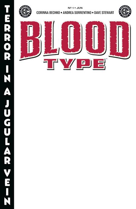EC BLOOD TYPE #1 CVR H BLANK VARIANTIANT