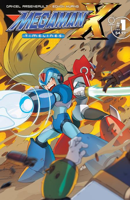 MEGA MAN X TIMELINES #1 CVR B HANZO STEINBACH VARIANT