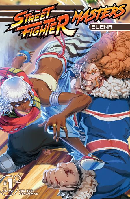 STREET FIGHTER MASTERS ELENA #1 CVR B JEFFREY CHAMBA CRUZ VARIANT