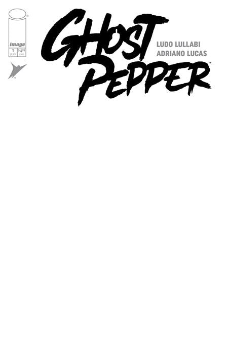 GHOST PEPPER #1 CVR G BLANK SKETCH VARIANT