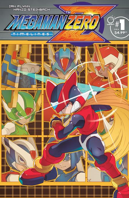 MEGA MAN ZERO TIMELINES #1 CVR A HANZO STEINBACH