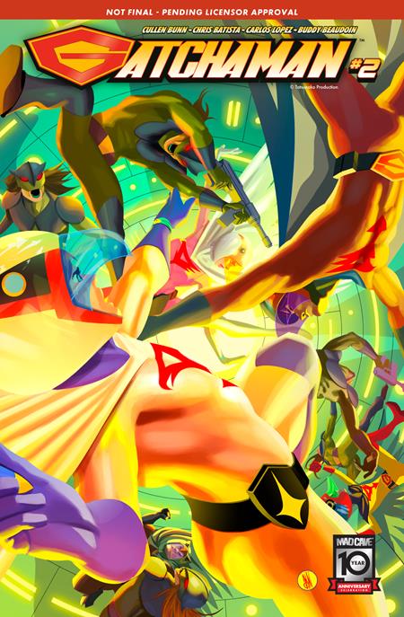 GATCHAMAN #2 CVR A INAKI MIRANDA