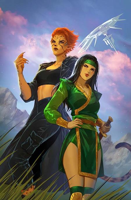 CHEETAH AND CHESHIRE ROB THE JUSTICE LEAGUE #1 (OF 6) CVR C LESLEY LEIRIX LI VARIANT