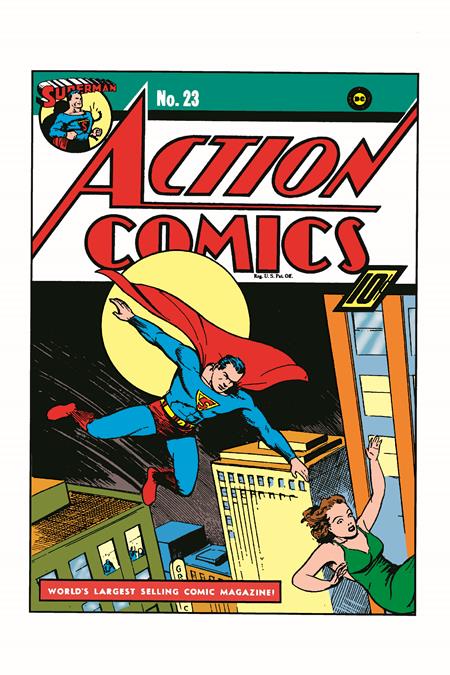 ACTION COMICS #23 FACSIMILE EDITION CVR B JOE SHUSTER FOIL VARIANT