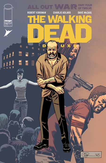 WALKING DEAD DELUXE #118 CVR B CHARLIE ADLARD & DAVE MCCAIG VARIANT