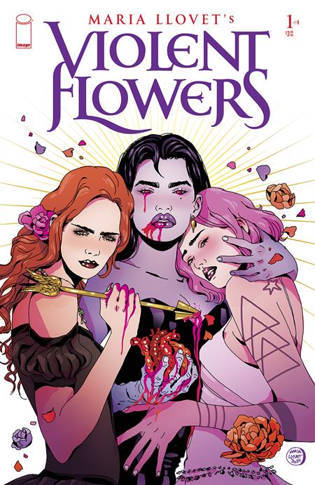 VIOLENT FLOWERS #1 (OF 4) CVR A MARIA LLOVET