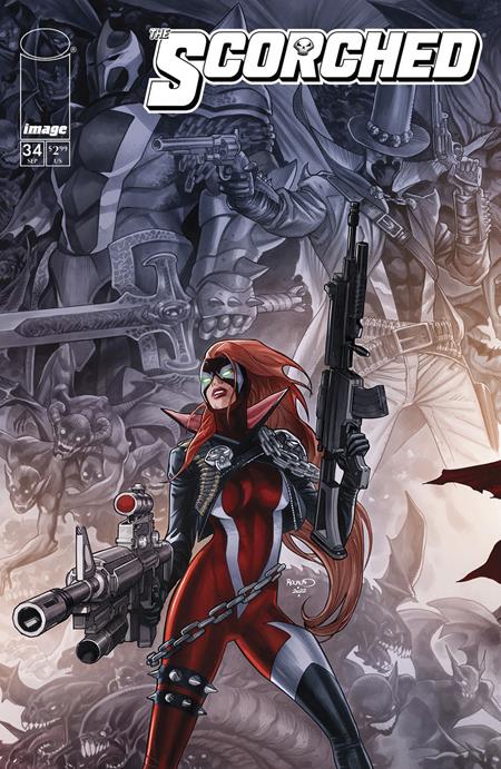 SPAWN SCORCHED #34 CVR B PAUL RENAUD VARIANT