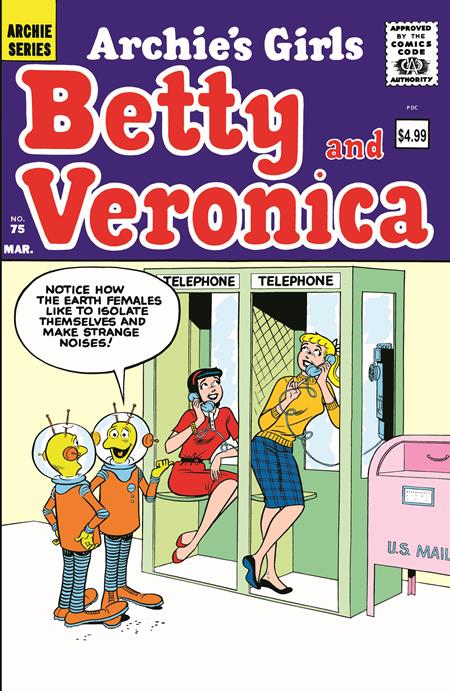 ARCHIE FACSIMILE #8 BETTY AND VERONICA #75 CVR A BOB WHITE