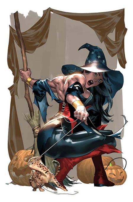 WONDER WOMAN #25 CVR E YASMINE PUTRI PUMPKIN SPICY VARIANT