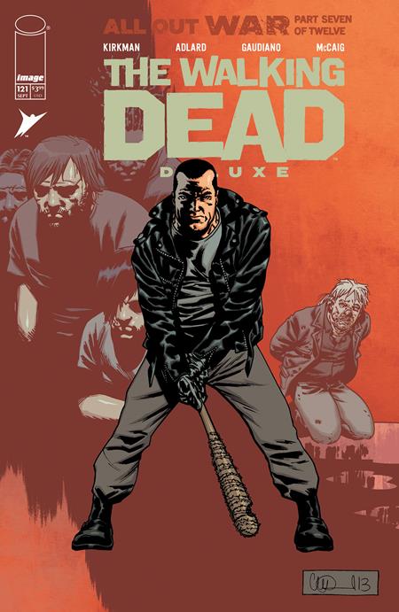 WALKING DEAD DELUXE #121 CVR B CHARLIE ADLARD & DAVE MCCAIG VARIANT