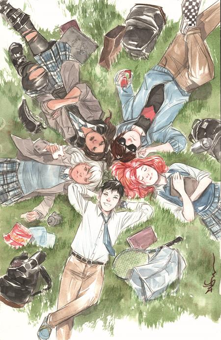 GOTHAM ACADEMY FIRST YEAR #1 (OF 6) CVR B DUSTIN NGUYEN VARIANT