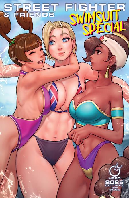 2025 STREET FIGHTER & FRIENDS SWIMSUIT SPECIAL #1 (ONE SHOT) CVR B QUASIMODOX VARIANT