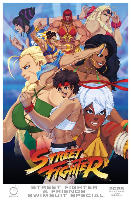 2025 STREET FIGHTER & FRIENDS SWIMSUIT SPECIAL #1 (ONE SHOT) CVR C TOVIO ROGERS VARIANT