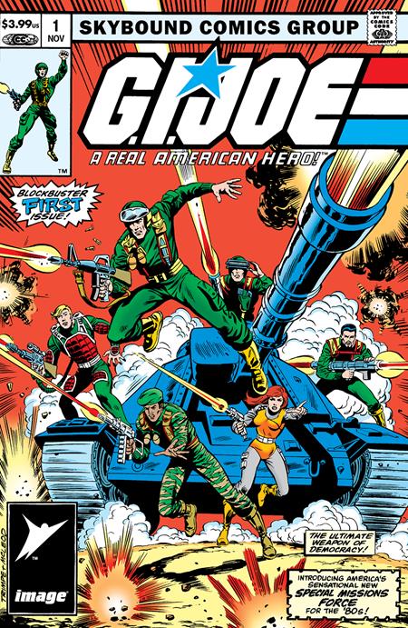 GI JOE A REAL AMERICAN HERO #1 LARRY HAMA CUTPRE-ORDER