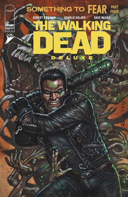 WALKING DEAD DELUXE #100 CVR H SIMON BISLEY VARIANT