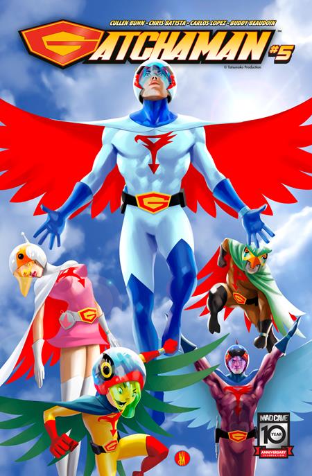 GATCHAMAN #5 CVR A INAKI MIRANDA