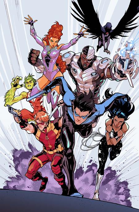 TITANS #19 CVR B KARL KERSCHL CARD STOCK VARIANT