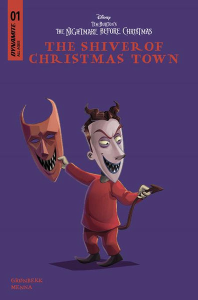 NIGHTMARE BEFORE CHRISTMAS THE SHIVER OF CHRISTMAS TOWN #1 COVER PACK PRE-ORDER