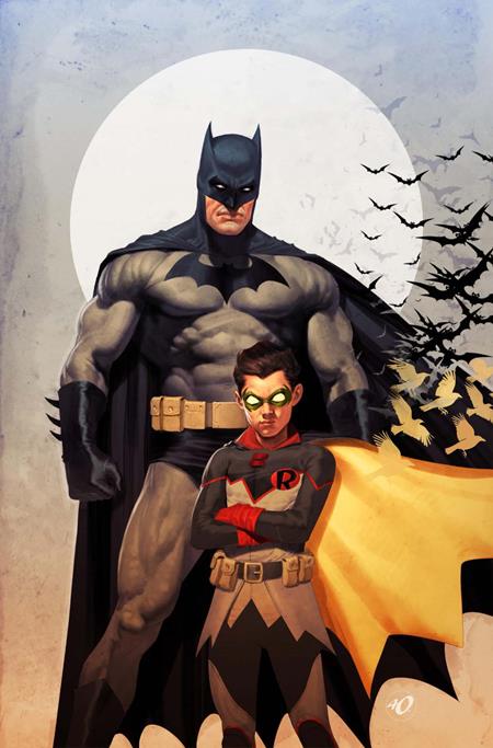 BATMAN AND ROBIN #18 CVR B ARIEL OLIVETTI CARD STOCK VARIANT