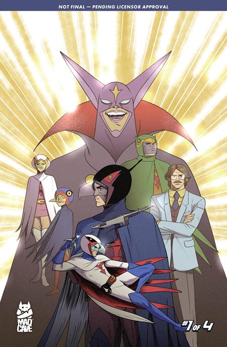 GATCHAMAN ONLY ONE EARTH #1 (OF 4) CVR B NUNO PLATI VARIANT