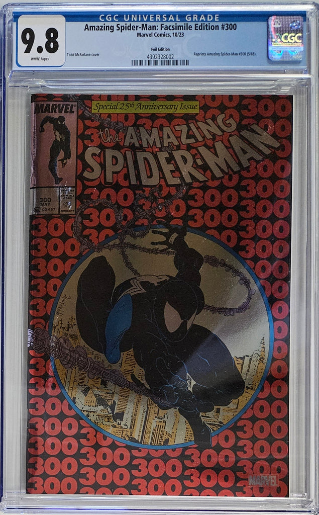 AMAZING SPIDER-MAN #300 FACSIMILE - FOIL VARIANT CGC 9.8