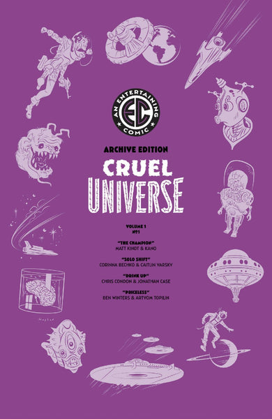 EC COMICS CRUEL UNIVERSE #1 PRE-ORDER