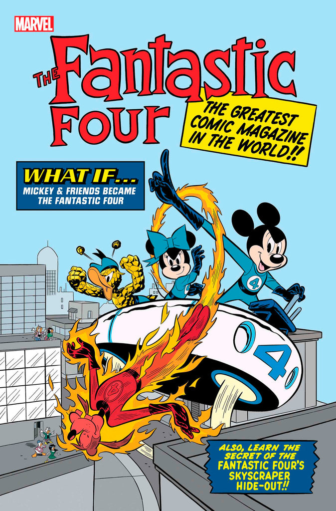 FANTASTIC FOUR #28 DISNEY FANTASTIC FOUR VARIANT