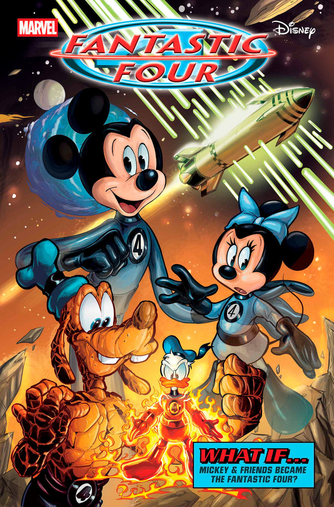 FANTASTIC FOUR #30 CIRO CANGIALOSI DISNEY WHAT IF? FANTASTIC FOUR HOMAGE VARIANT