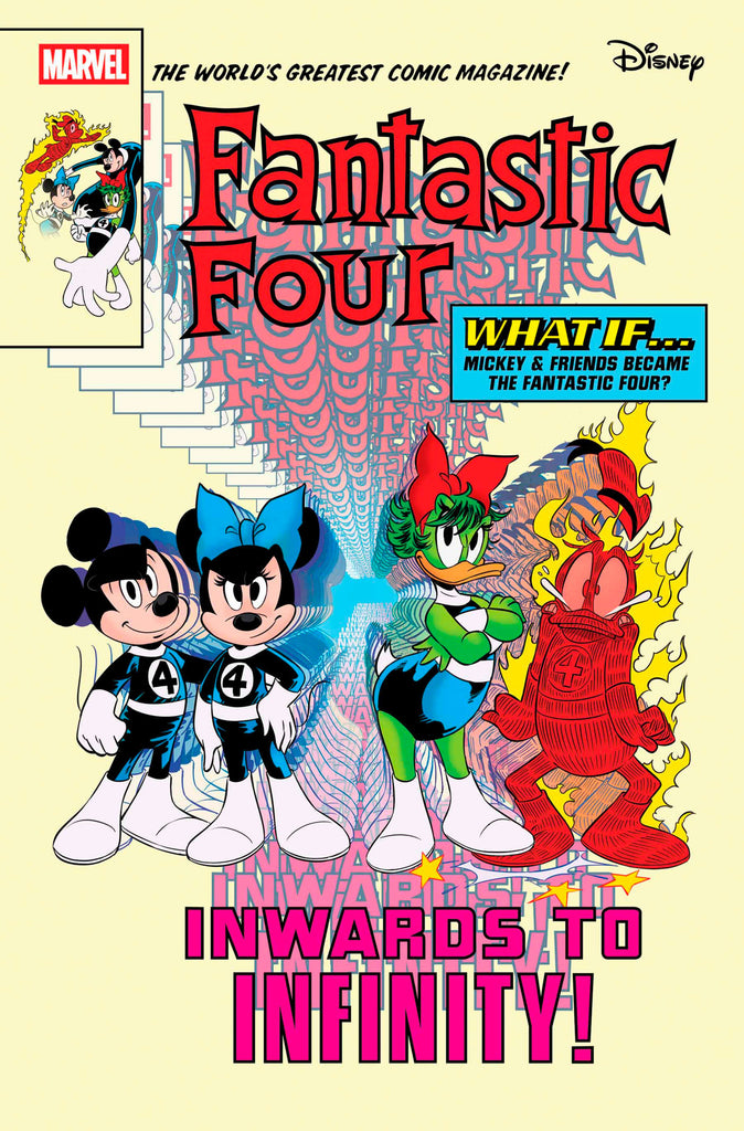 FANTASTIC FOUR #33 GIULIA LOMURNO DISNEY WHAT IF? FANTASTIC FOUR HOMAGE VARIANT