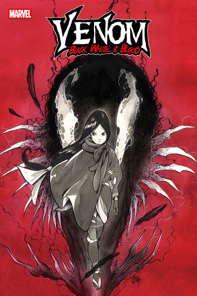 VENOM: BLACK, WHITE & BLOOD #1 PEACH MOMOKO VARIANT – Stadium Comics