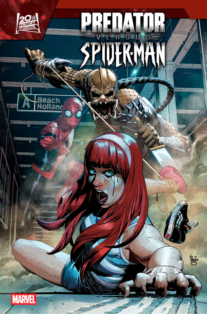 PREDATOR VS. SPIDER-MAN #2 COVER A