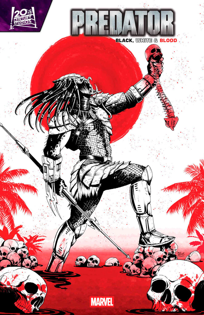 PREDATOR: BLACK, WHITE & BLOOD #2 COVER A
