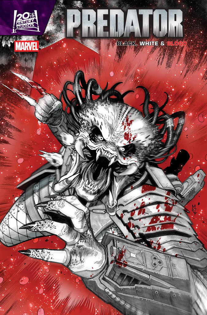 PREDATOR: BLACK, WHITE & BLOOD #3 COVER A
