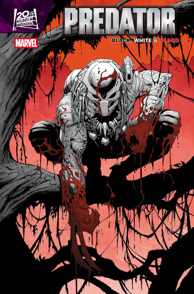 PREDATOR: BLACK, WHITE & BLOOD #4 COVER A