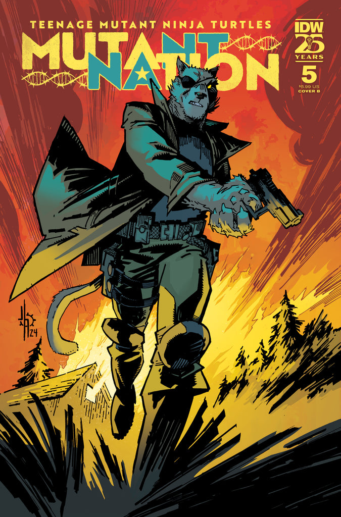 Teenage Mutant Ninja Turtles Mutant Nation #5 COVER B