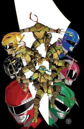 Mighty Morphin Power Rangers/ Teenage Mutant Ninja Turtles III #1 COVER PACK PRE-ORDER