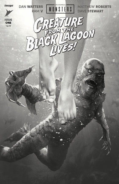 CREATURE FROM THE BLACK LAGOON LIVES! #1 - MICHAEL WALSH EXCLUSIVE VARIANT