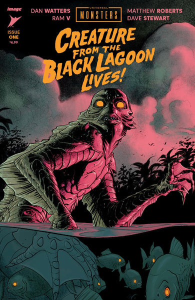 CREATURE FROM THE BLACK LAGOON LIVES! #1 - MICHAEL WALSH EXCLUSIVE VARIANT