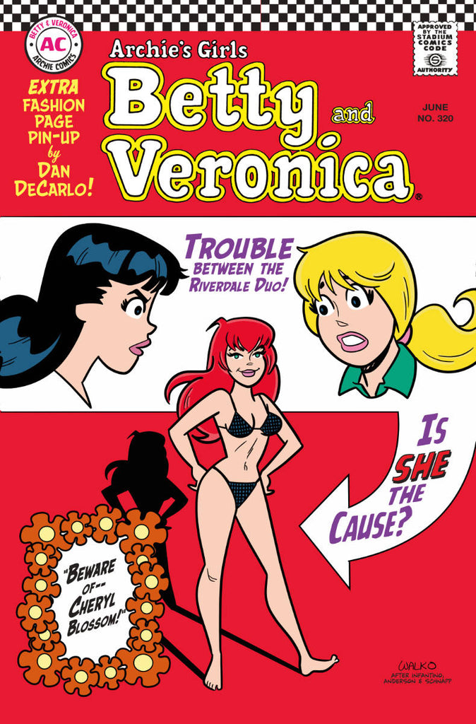 BETTY & VERONICA #320 FACSIMILE BATMAN 181 HOMAGE VARIANT