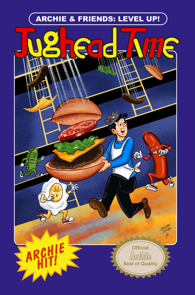 ARCHIE & FRIENDS LEVEL UP BURGER TIME HOMAGE VARIANT