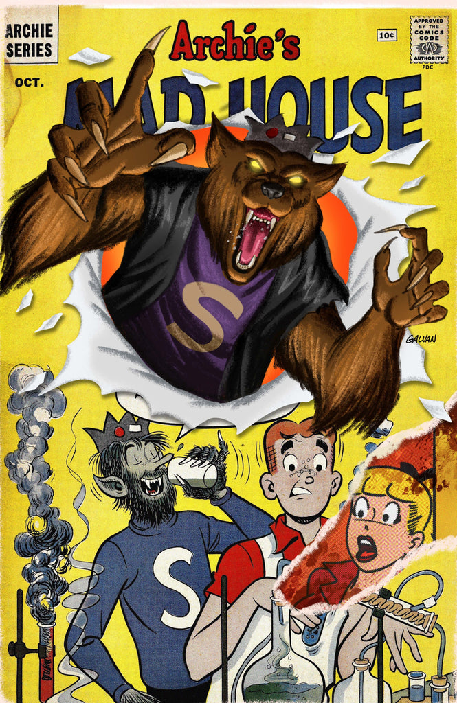 CURSED LIBRARY ALPHA #1 JUGHEAD HAUNTED ARCHIE VARIANT 2nd EDITION