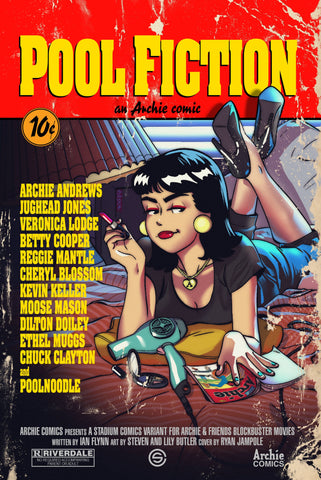 ARCHIE BLOCKBUSTER MOVIES PULP FICTION POSTER HOMAGE VARIANT PRE-ORDER
