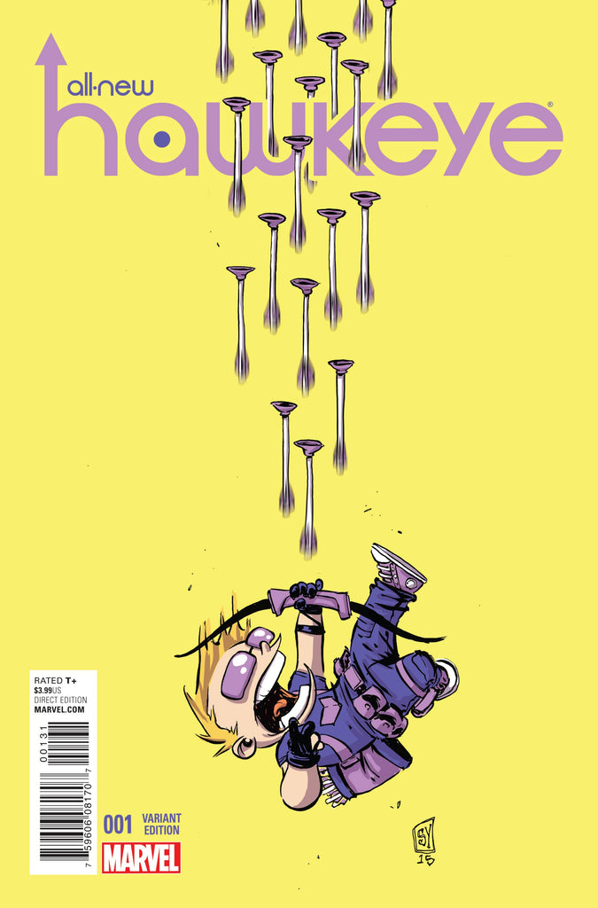 ALL NEW HAWKEYE #1 SKOTTIE YOUNG VARIANT